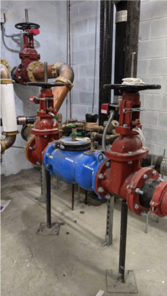 Please note that the North Chelmsford Water District does not endorse any particular backflow prevention device manufacturer or company by using the images below. These images are simply meant to provide visual examples of these devices in relevant situations.